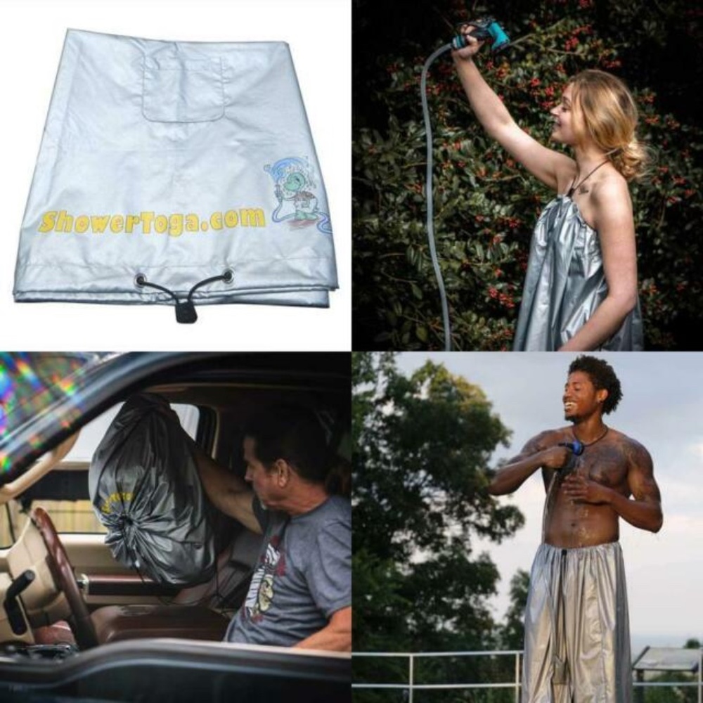 NEW UNOPENED Shower Toga/ Camp Shower